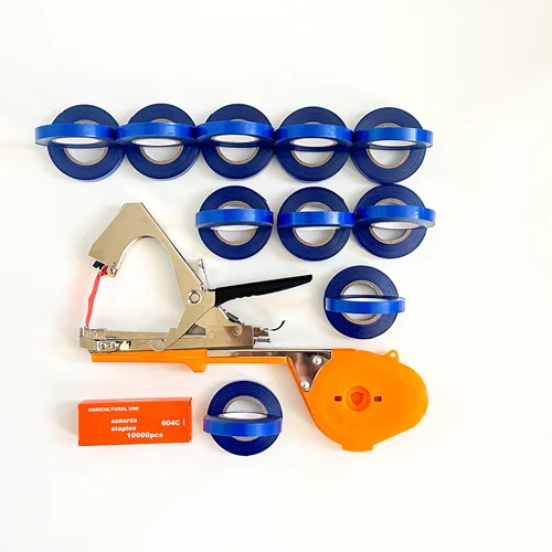 دستگاه قیم بند + 20 عدد نوار و 1 بسته سوزن منگنه